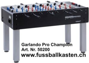 Produktinformationen "Pro Champion ITSF" Der Garlando Pro Champion ITSF ist der offizielle Trainingstisch, für internationale Wettbewerbe der Kategorie Pro Tour.